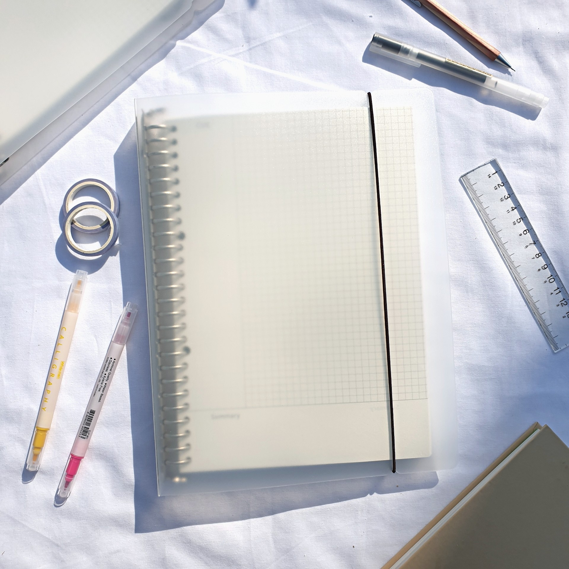 굿슈머 바인더 노트 모눈종이 코넬 방안 그리드 줄 라인 도트 무지 플래너 A5 B5 A4 7,180원