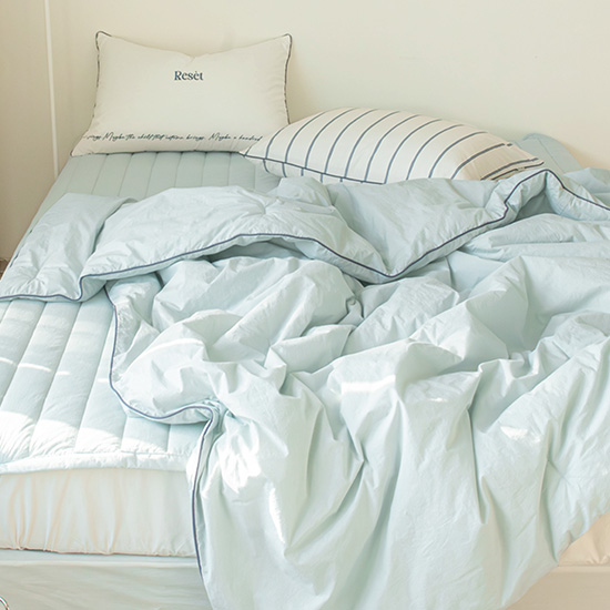 쉬즈홈 마이룸 더블워싱 고밀도 코튼 차렵이불 침구세트 157,180원