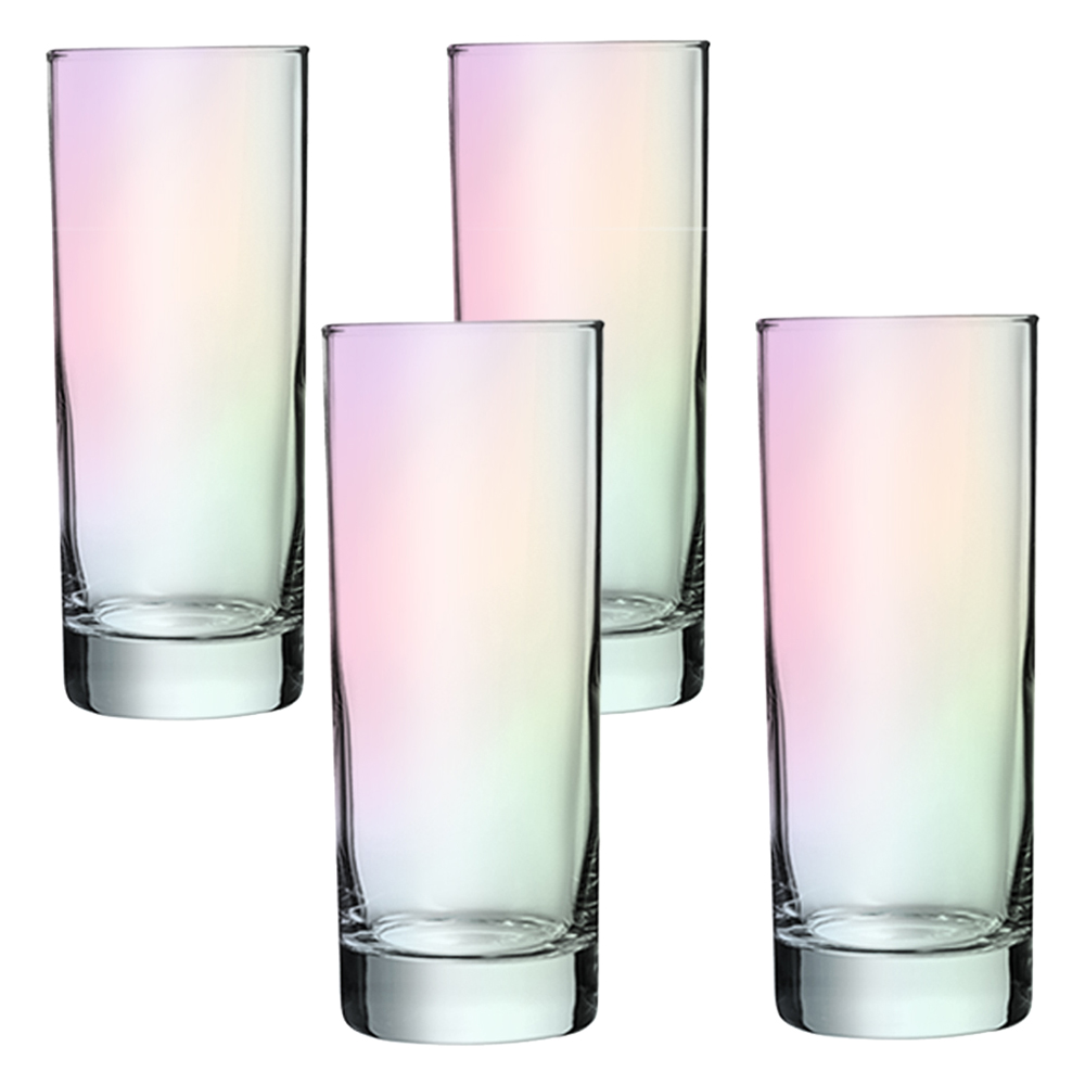 어뮤즈키친 애스크제이 오로라 아일랜드 글라스 330ml, 단일색상, 4개 12,300원