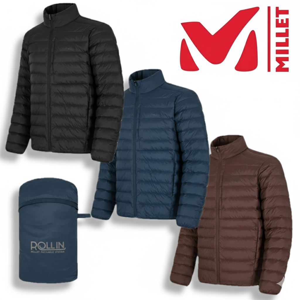 [백화점 출고] 밀레 남성 경량 구스다운 패딩 자켓 등산 트레킹 겨울 아웃도어 방한 점퍼 138,000원