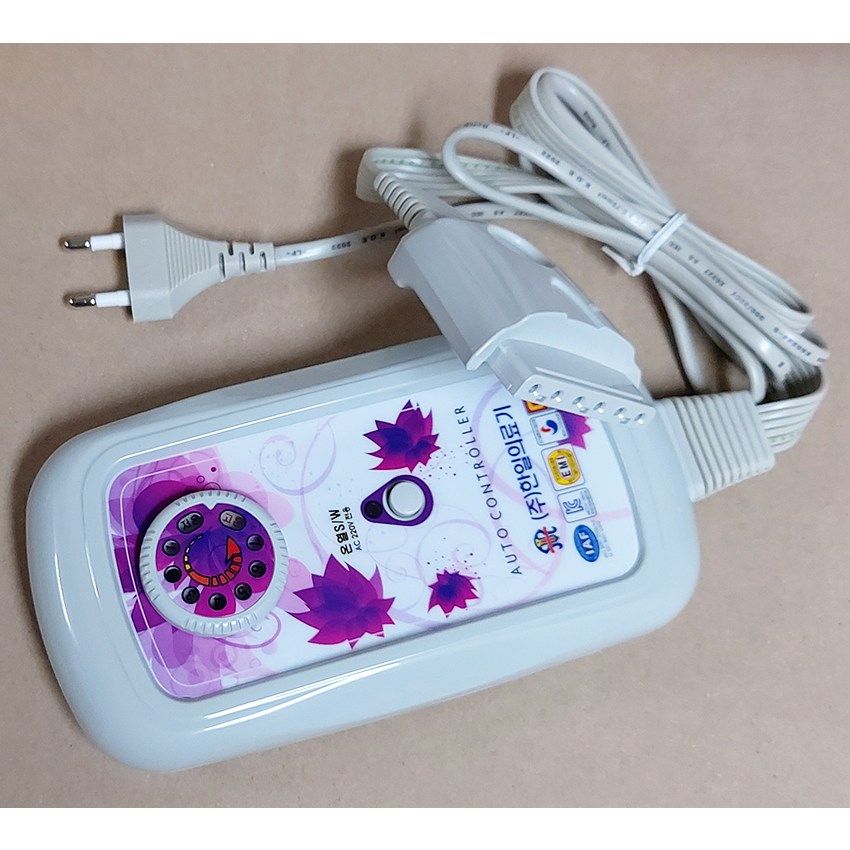 한일의료기 모노륨 전기장판 전기매트용 자동온도조절기 CH-06(한일황토우드온돌마루, 6핀, 100x180~150x180Cm, 더블, HI-09-1, HL-M5150. RK-09-1 28,000원