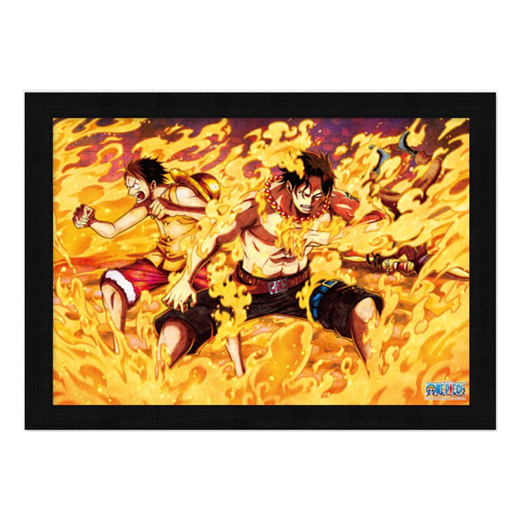 학산문화사 원피스 루피와 에이스 1000피스 직소퍼즐액자 HS208411, 1개, 퍼즐+우드블랙액자, 1000피스 47,000원