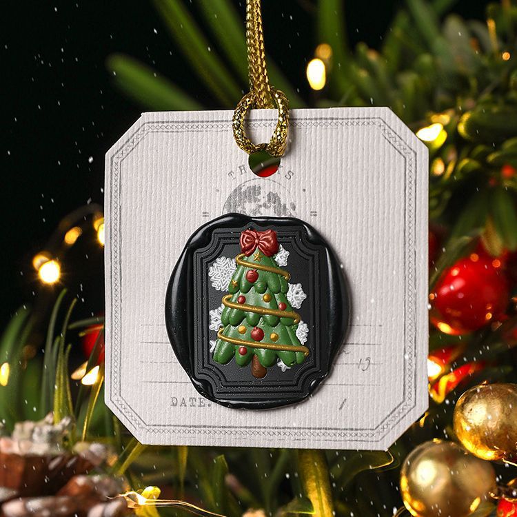 실링왁스 인장 스탬프 크리스마스 2024 눈꽃 사슴 장갑 산타 트리 3,000원