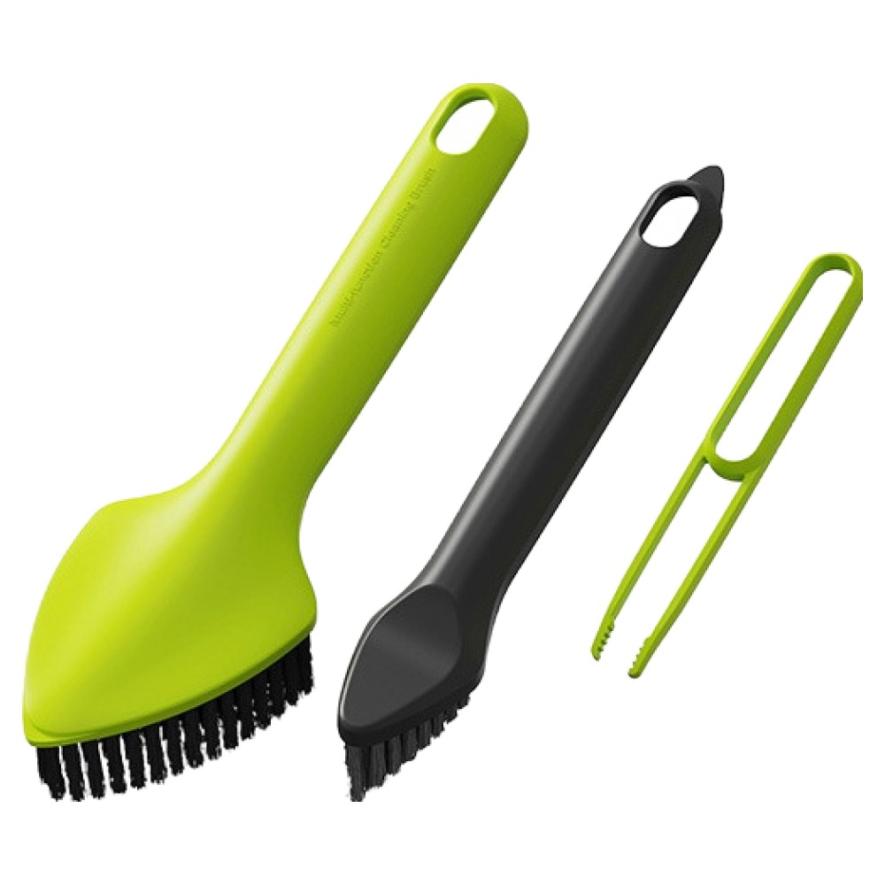 소푸미야 3in1 다용도 청소 틈새 브러쉬, 그린블랙, 1개 5,900원