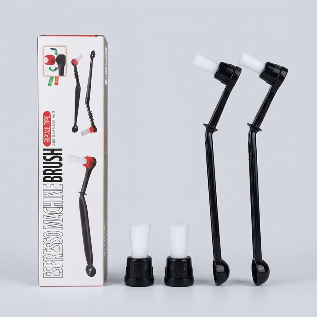 2+2 마켓포씨 교체형 커피머신 그룹헤드 브러쉬 2개 + 리필솔 2개 7,790원