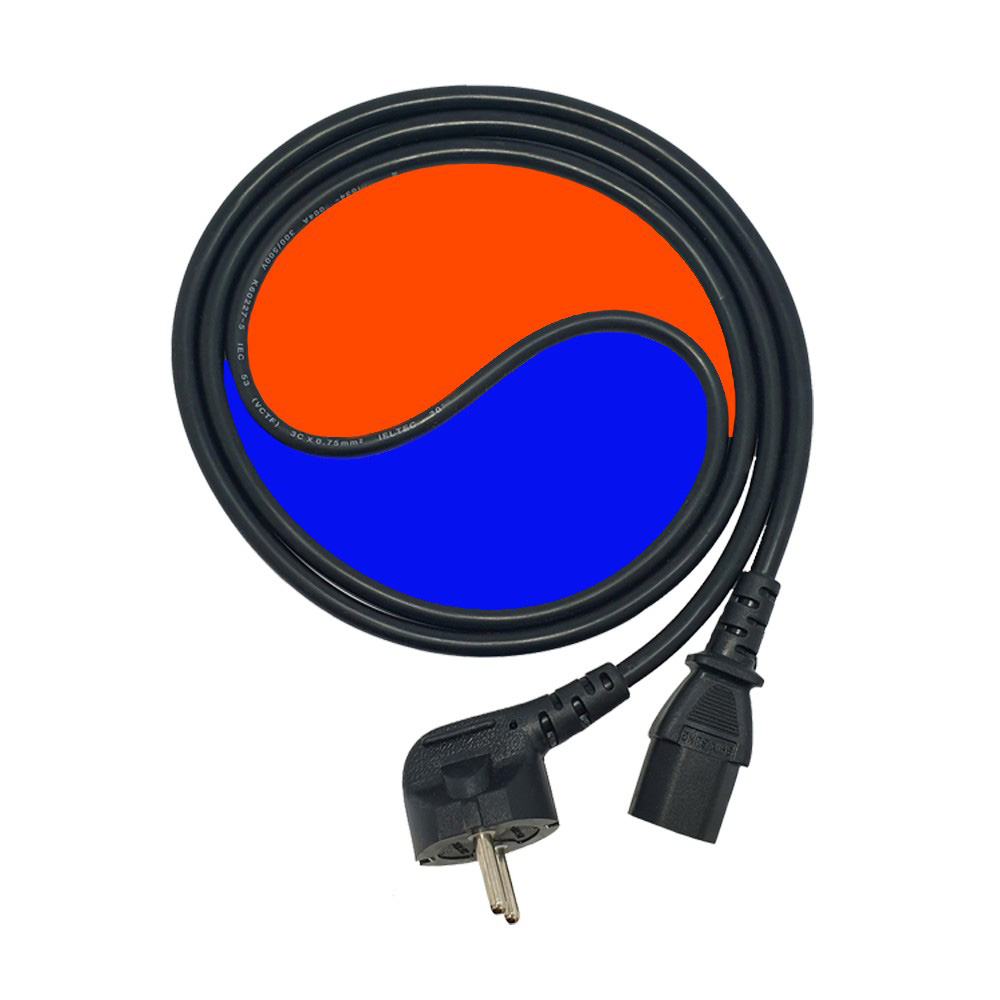 신성 국산 컴퓨터 전원 파워 케이블 220V 전선 1M 1,490원