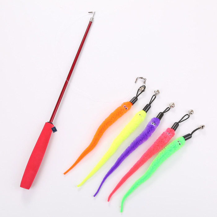 딩동펫 고양이 꿈틀이 낚싯대 9,900원