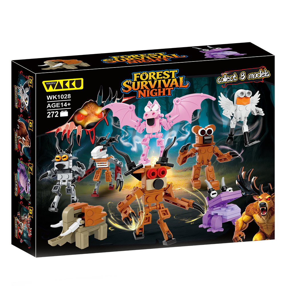 Wakku 99일 나이트 인더 포레스트 레고호환블록 피규어 8종 블럭세트 pcs272, 1, 1세트 23,900원