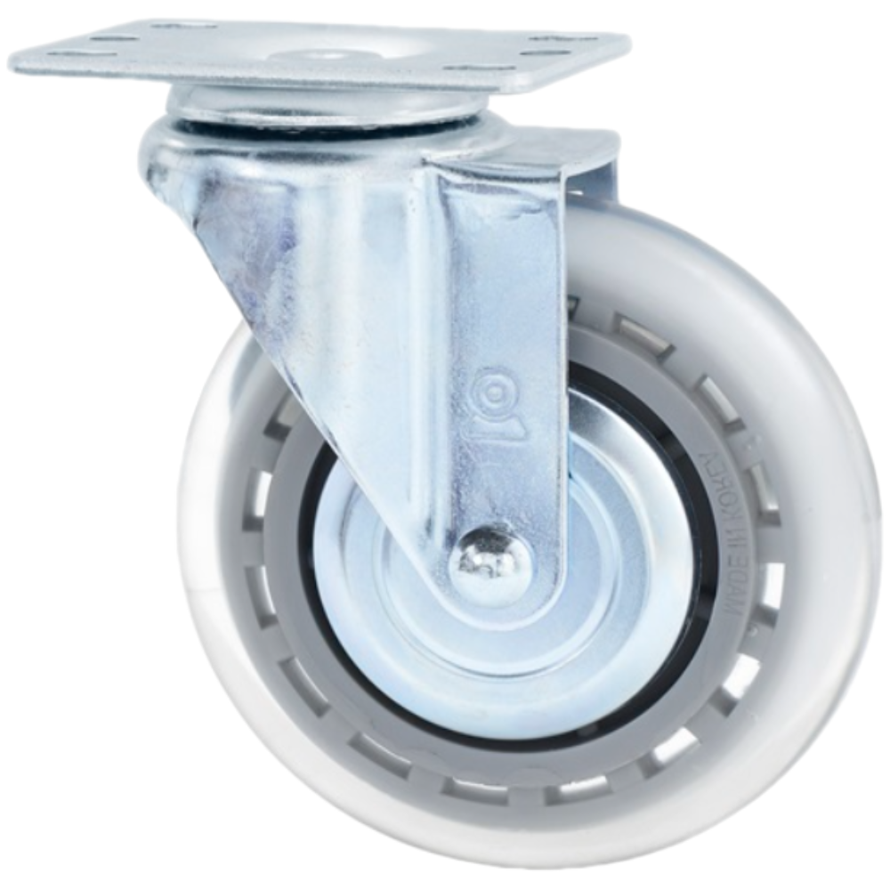 국산 우레탄바퀴 무소음 12.5cm(5인치) 회전 캐스터 구르마 엘카 밀차 끌차 카트 택배 4,900원