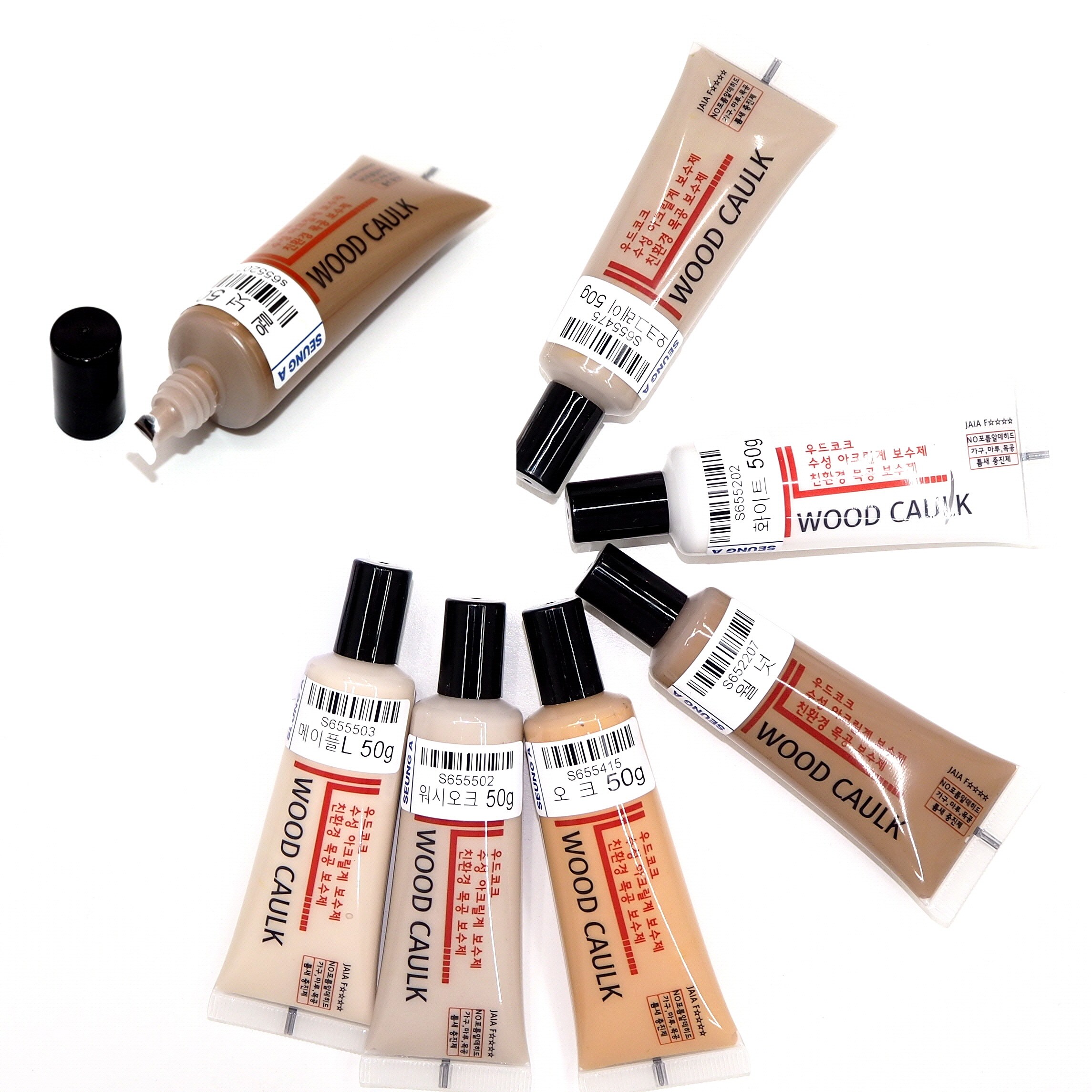 승아상사 우드코크50g 마루바닥보수제 국내제작 New Color 48 7,490원