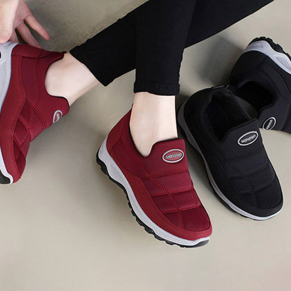 인포벨 행텐 남녀 가볍고 편한 패딩 슬립온 남성 여성 겨울 방한 패딩 기모 스니커즈 워킹화 운동화 슬립온 15,900원