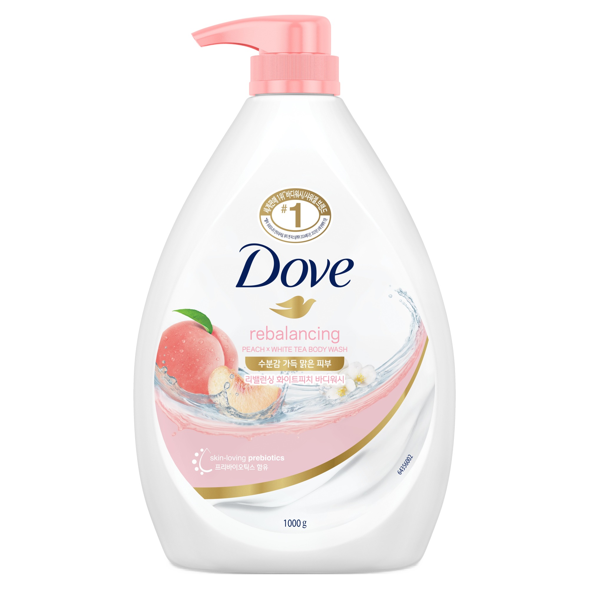 도브 리밸런싱 바디워시 화이트피치, 1kg, 1개 7,400원