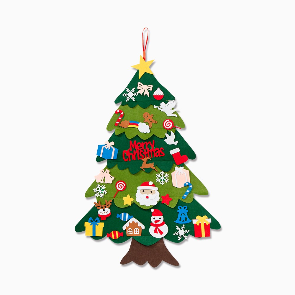 민화샵 크리스마스 벽트리 만들기, 1개 17,500원