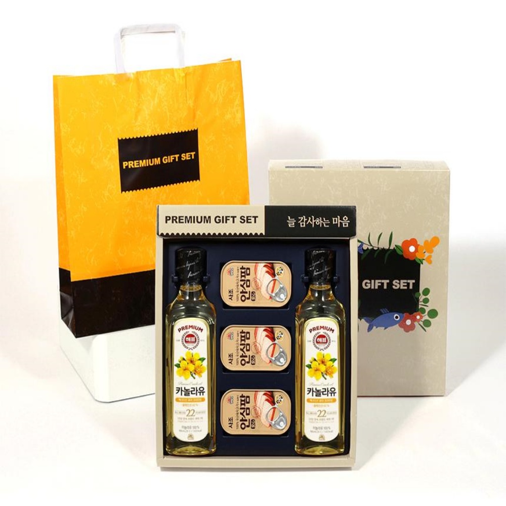 추석선물세트 식용유 스팸 단체 회사 직원 명절 참치 추석 설날 세트 상견례 선물 35,000원