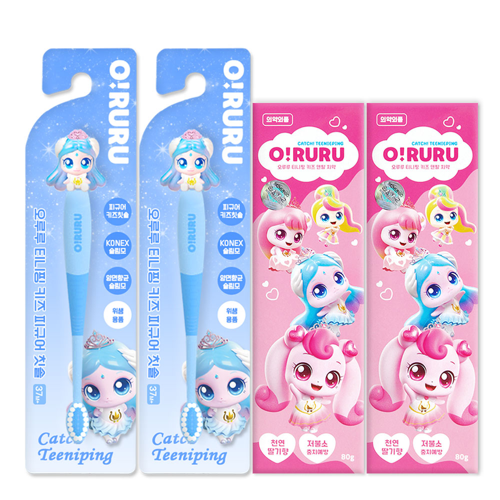프린세스 캐치티니핑 피규어 칫솔 + 티니핑 덴탈 치약 15,400원