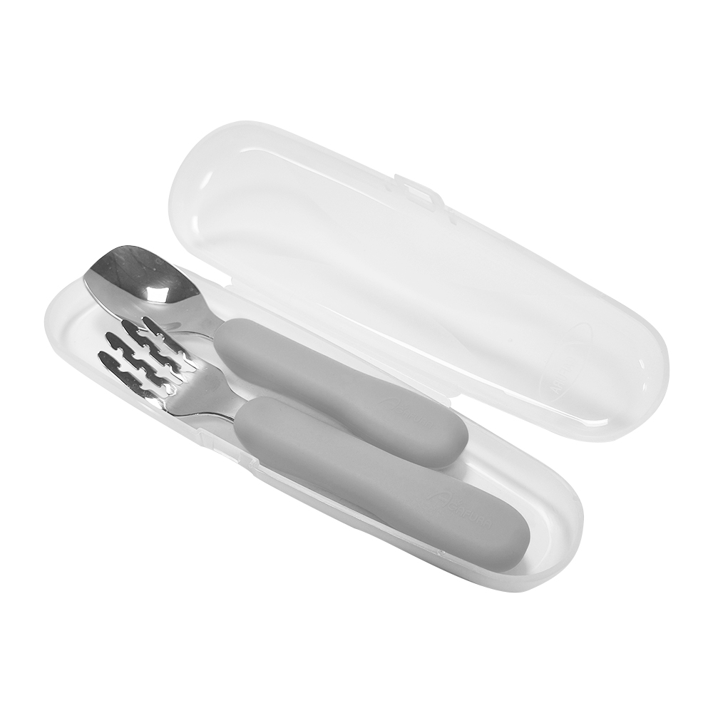 아가프라 스텐 실리콘 스푼포크 케이스 STEP 2 세트 18,900원
