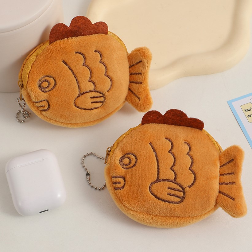 시옷시옷 붕어빵 키링 동전 카드 지갑 파우치 백참 8,200원