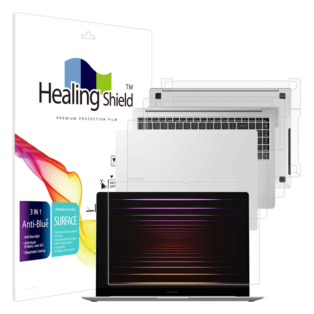 힐링쉴드 갤럭시북5 프로 16 NT960XHA 액정보호필름 외부 3종 세트, 1개 58,020원