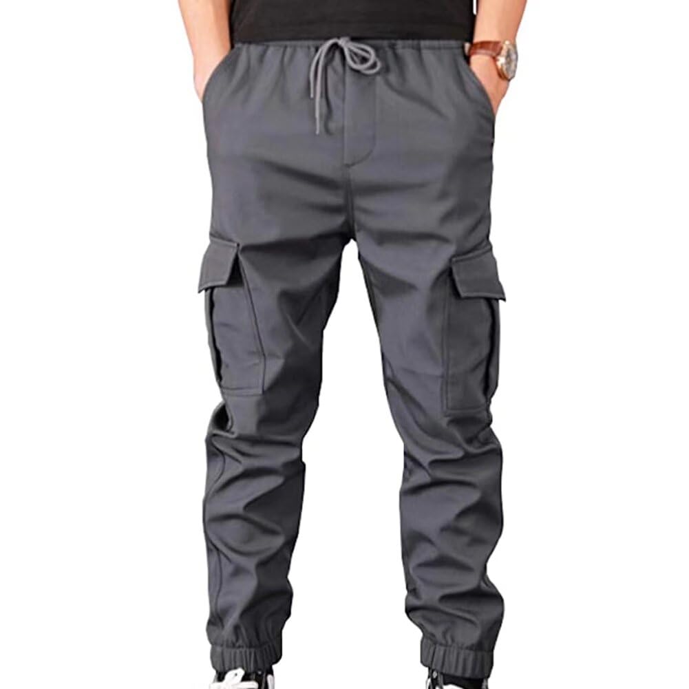 남성용 카고팬츠 빅사이즈 작업복 아웃도어 롱팬츠 캐주얼 치노팬츠 멀티포켓 밴딩 바지 39,680원