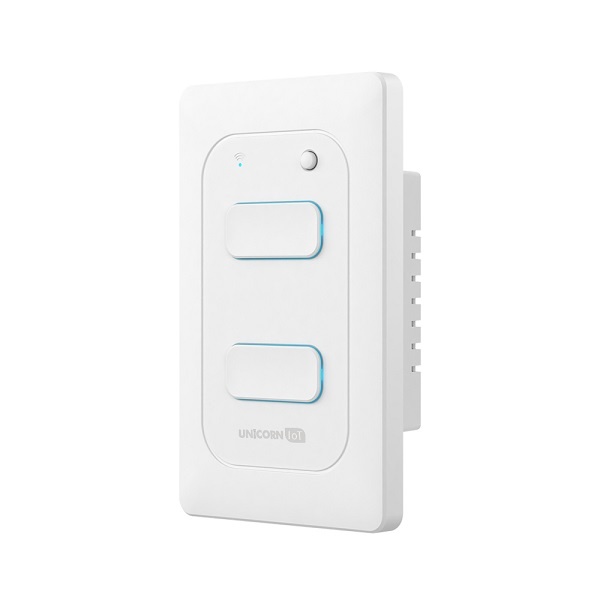 유니콘아이오티 2구 WIFI방식 무선원격제어 스마트 벽스위치 TS-SW2 30,800원
