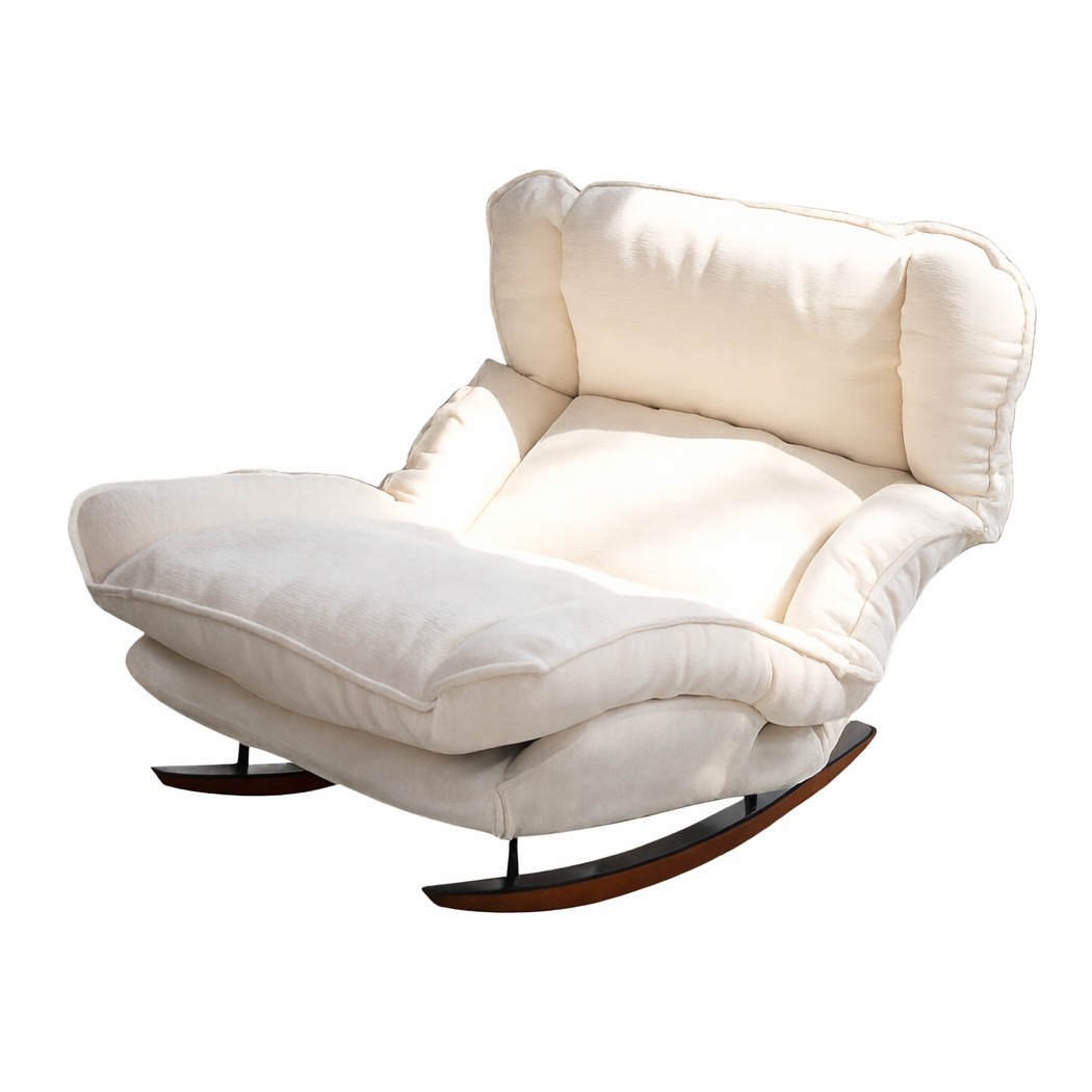 노을우드 힐링되는 흔들림. 포근하게 흔들리는 북유럽 감성 흔들의자 / 1인용 1인 소파 리클라이너 안락의자 530,000원