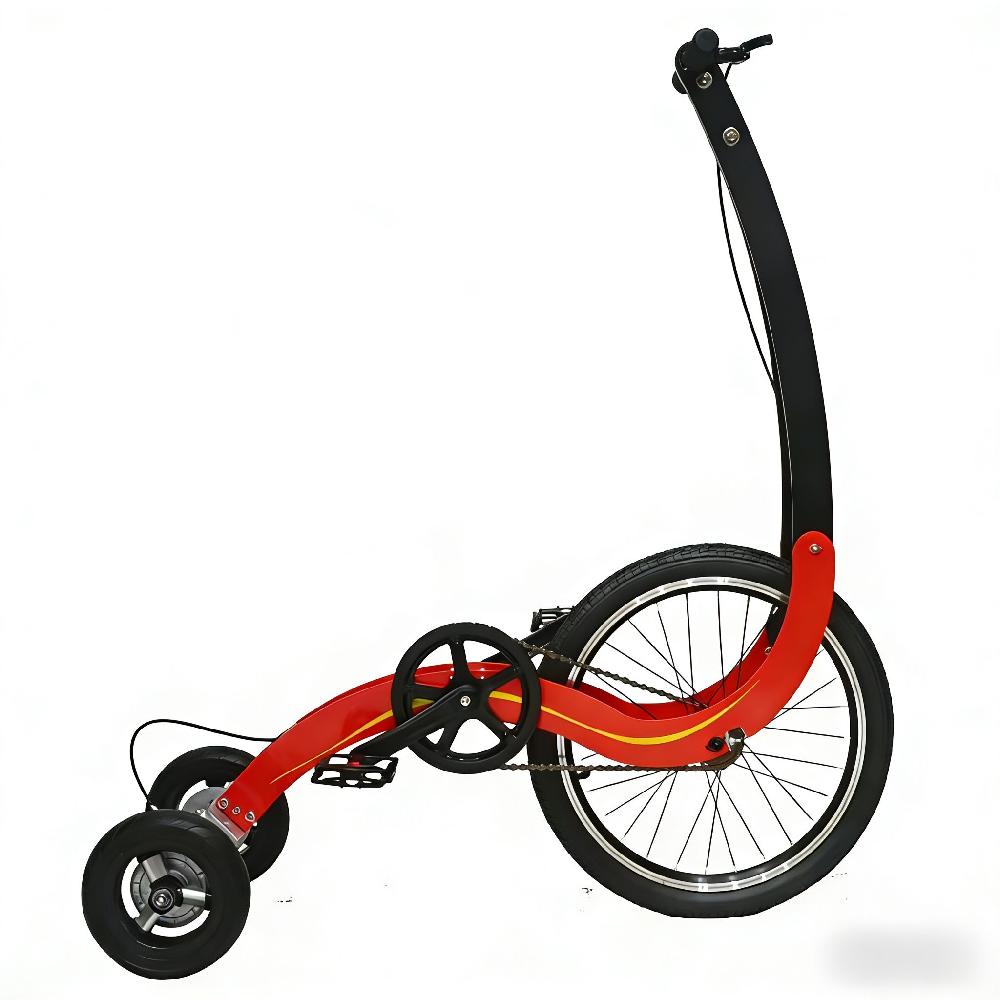 스탠딩 바이크 서서타는 하체운동 유산소 자전거 접이식 폴딩 스피닝 세발, C. 차이나 레드, 20인치 378,000원