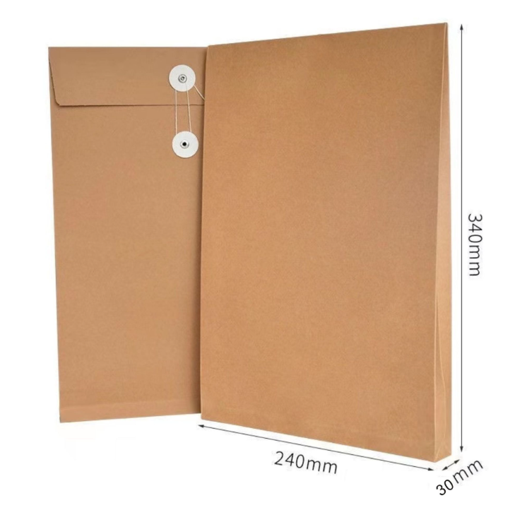 마케즈 보관파일 각대봉투 서류봉투 감성 버클형 A4, 25개, 크래프트지 15,000원