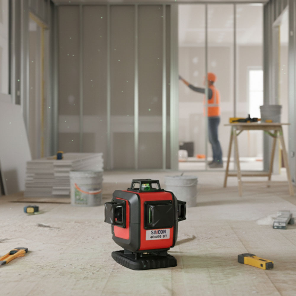 SINCON 4D 라인레이저레벨기 4D40R BT 전자센서방식 SHARP LD 다이오드, 1개 528,000원