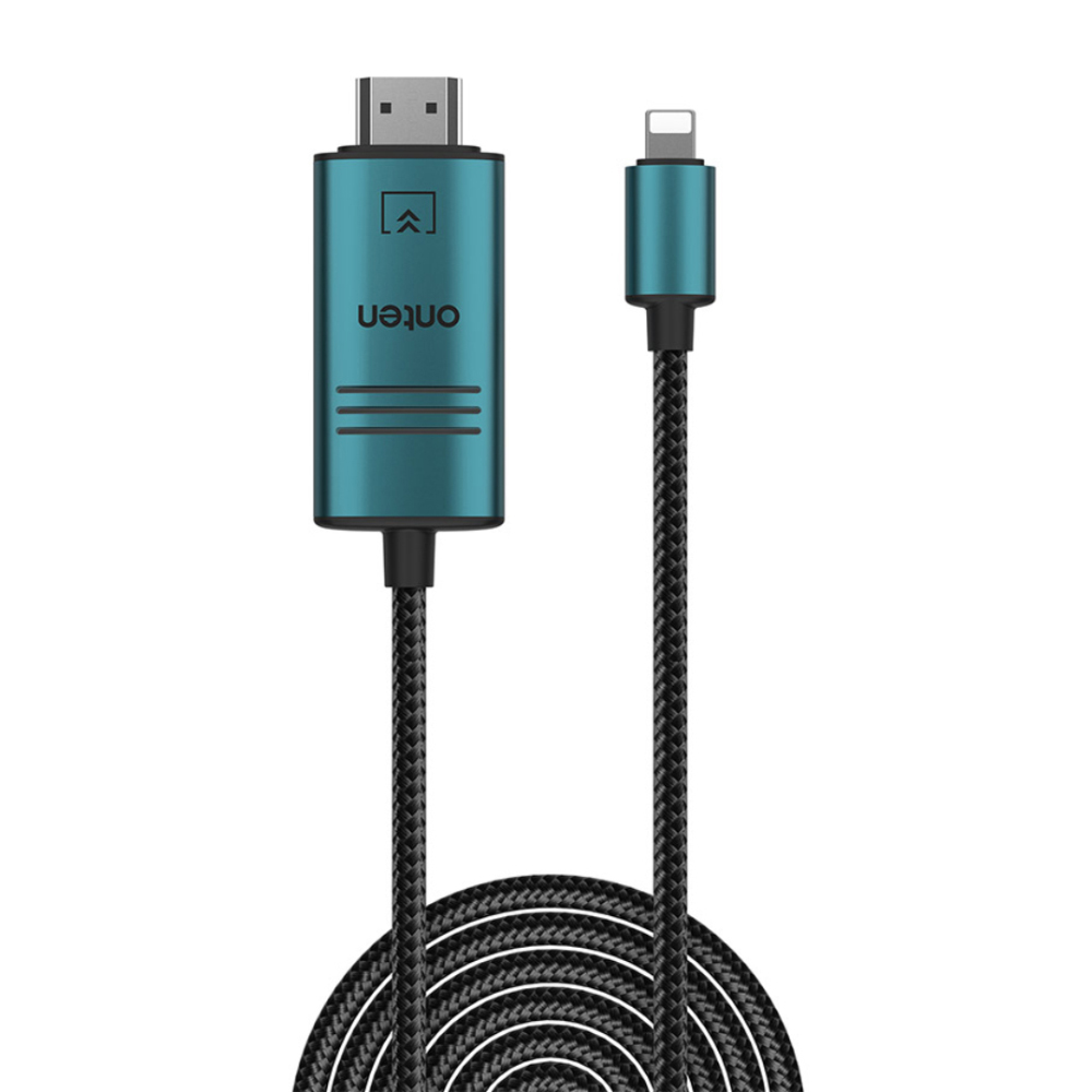 온텐 iOS 8핀 HDMI 1080p 미러링 케이블 2m 17,600원