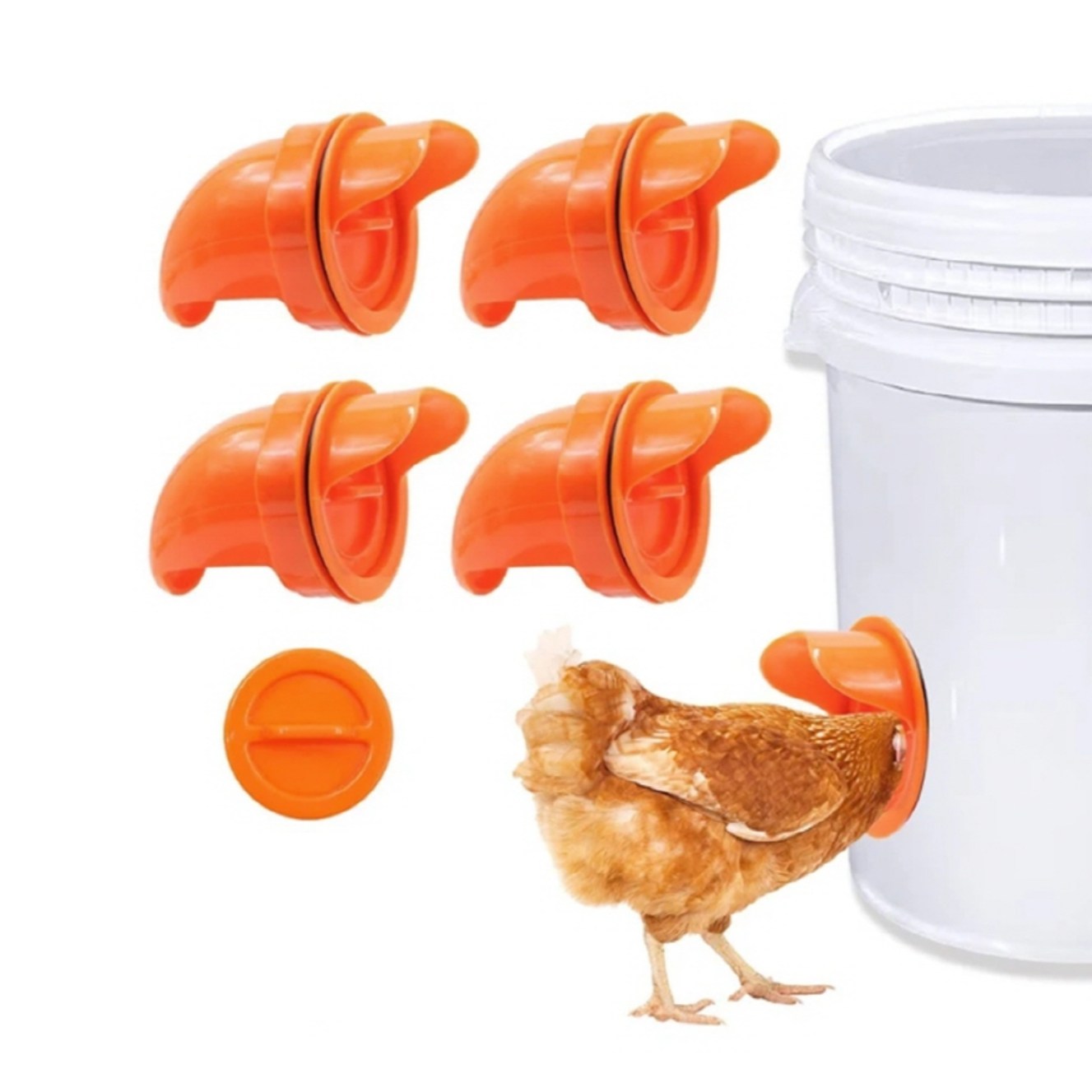 핸셀 DIY 자동 사료통만들기 양계장 조류 닭 먹이 모이 급식기 급여기 홀쏘별도 구매 미포함, 1개 178,000원