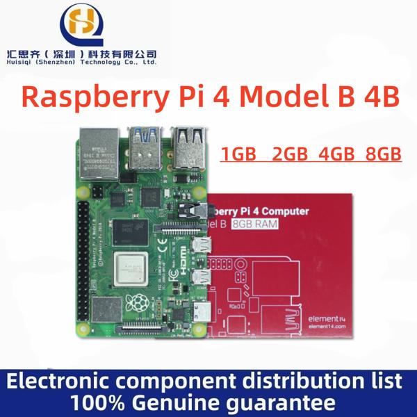RaspberryPi4 4B 8GB 개발 보드 프로그래밍 AI 스타터 키트 Python 100% 신규 및 원본 121,000원