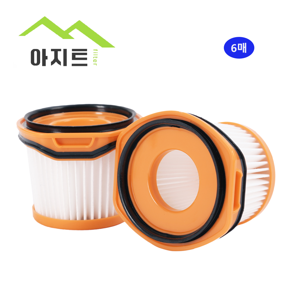 아지트필터 샤크 에보파워 무선청소기 CS401 CS601 필터 호환, 6개, 헤파필터 13,500원