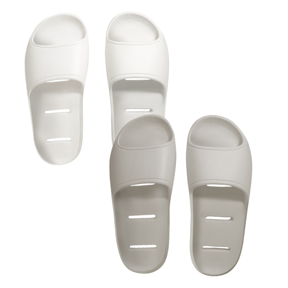 베이스알파에센셜 문에 안걸리는 발등 낮은 욕실화 2종 세트 EVA재질 6,730원