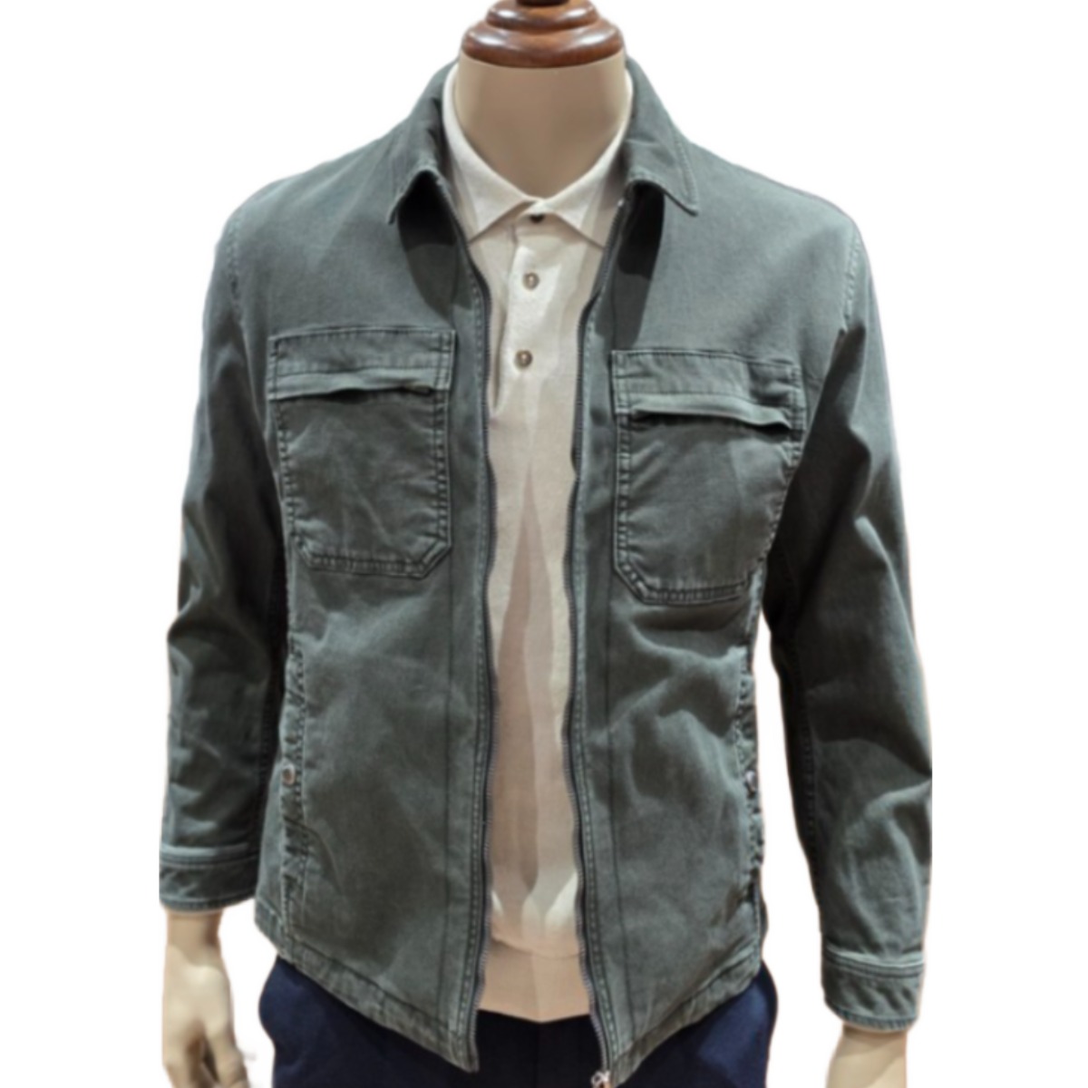 코오롱 브렌우드 피그먼트 워싱 트러커 점퍼 잠바 자켓 재킷 비즈니스 캐주얼 BRUAX26361 294,000원