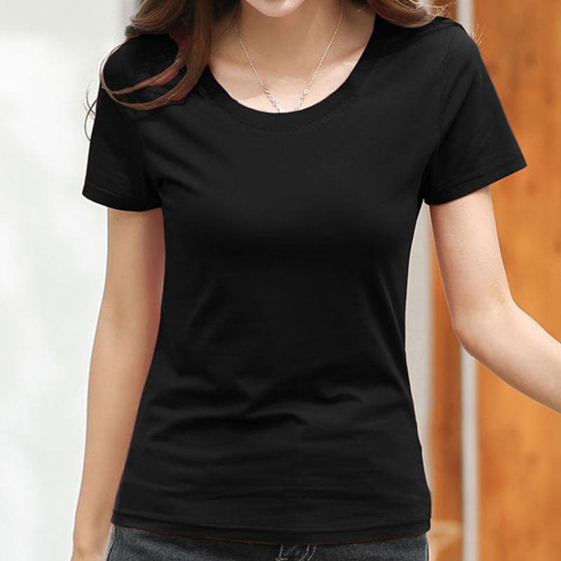 퓨어디아 여성 라운드넥 얇은 반팔 무지티 색상티 19,800원