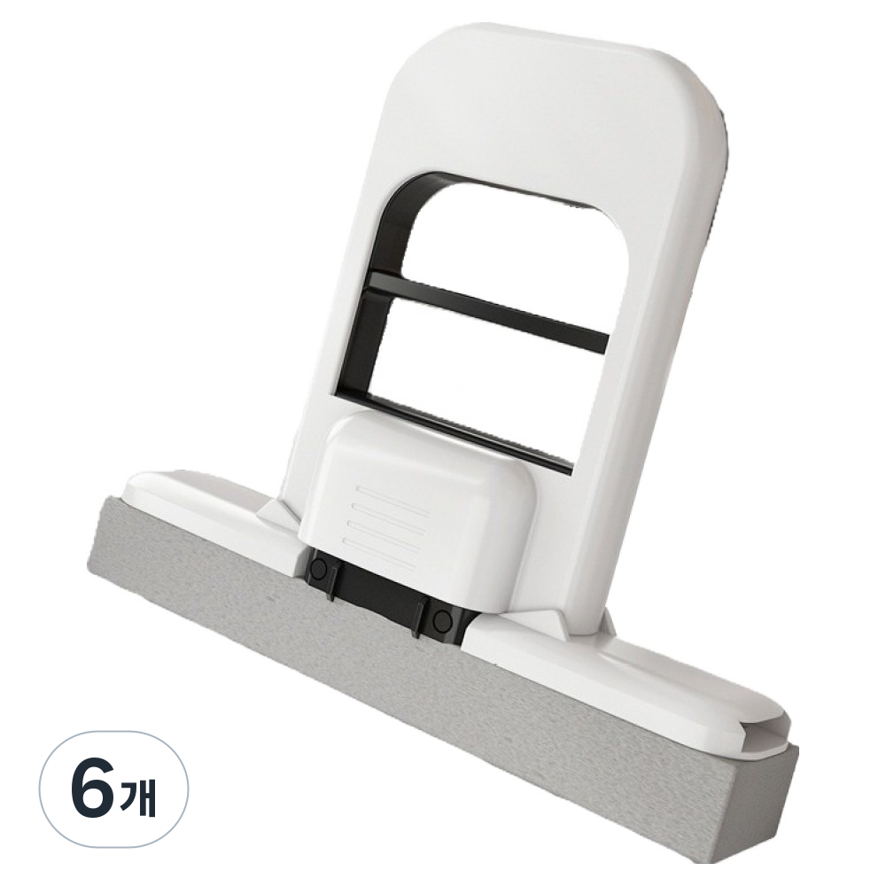 주방 손걸레 미니 틈새 물기제거 청소 검정색 + 흰색, 6개 38,400원