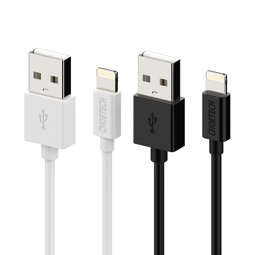 초텍 MFi 애플인증 USB A to 8핀 아이폰 케이블, 1.8m, 화이트, 1개 17,900원