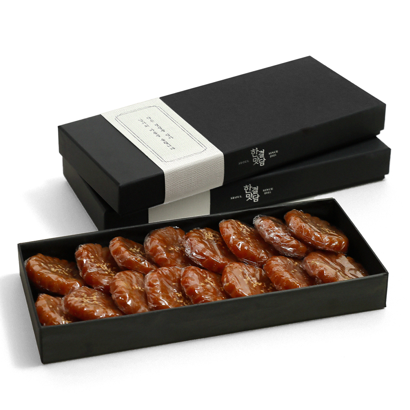 한결맛담 수제 찹쌀 약과 상자 포장 선물 바른약과, 40g, 16개 29,500원