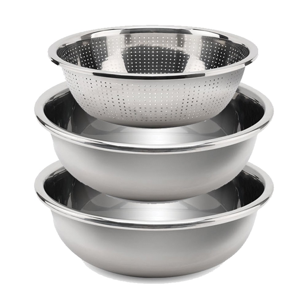 엘투리버스 스텐 믹싱볼 타공채반 3종 세트 MT-4039, 믹싱볼 40cm+믹싱볼 40cm+타공채반 39cm, 1개 24,900원