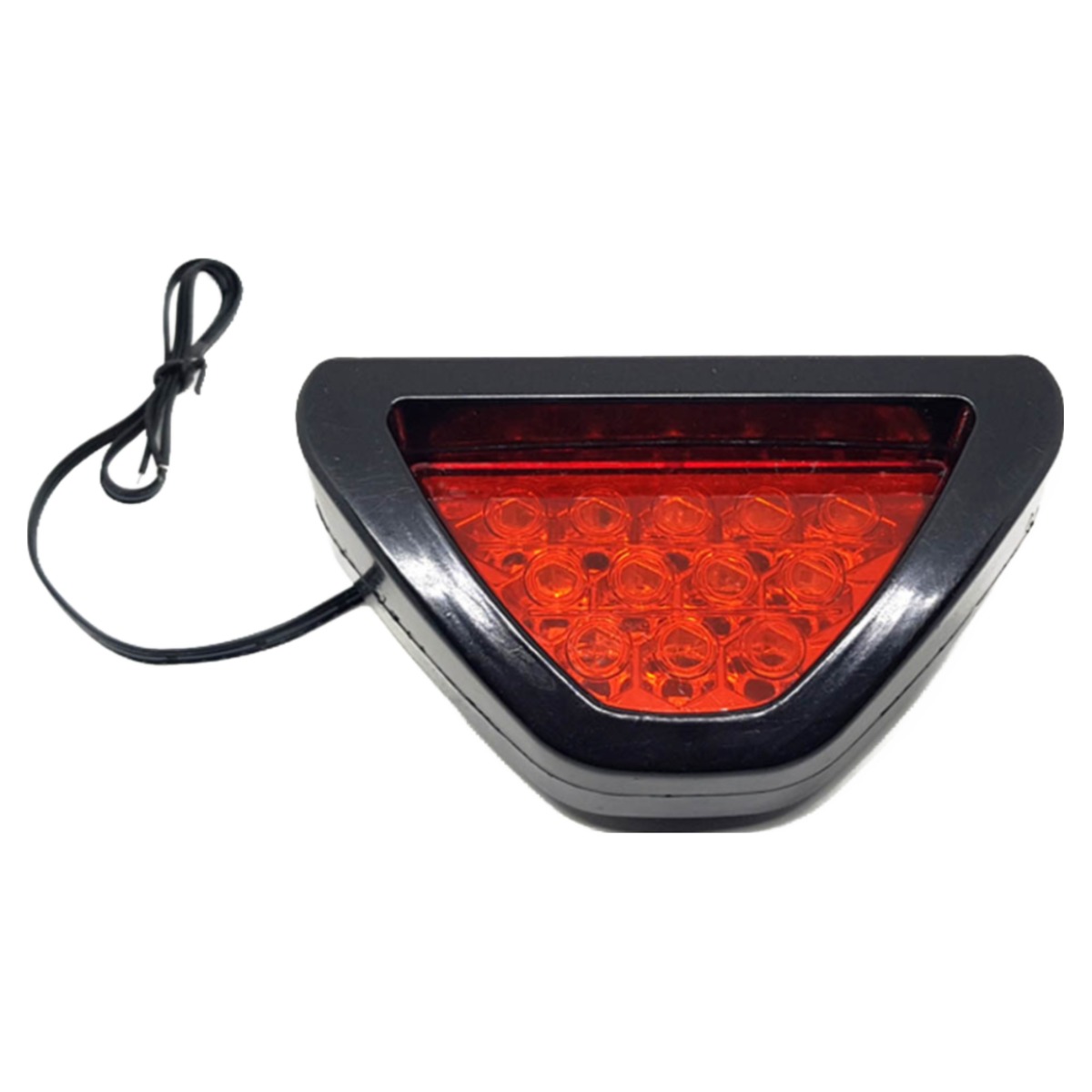 광전 12V 오토바이 자동차 삼각브레이크 튜닝 레드LED 점멸 후미등 보조등 F1, 1개 5,900원