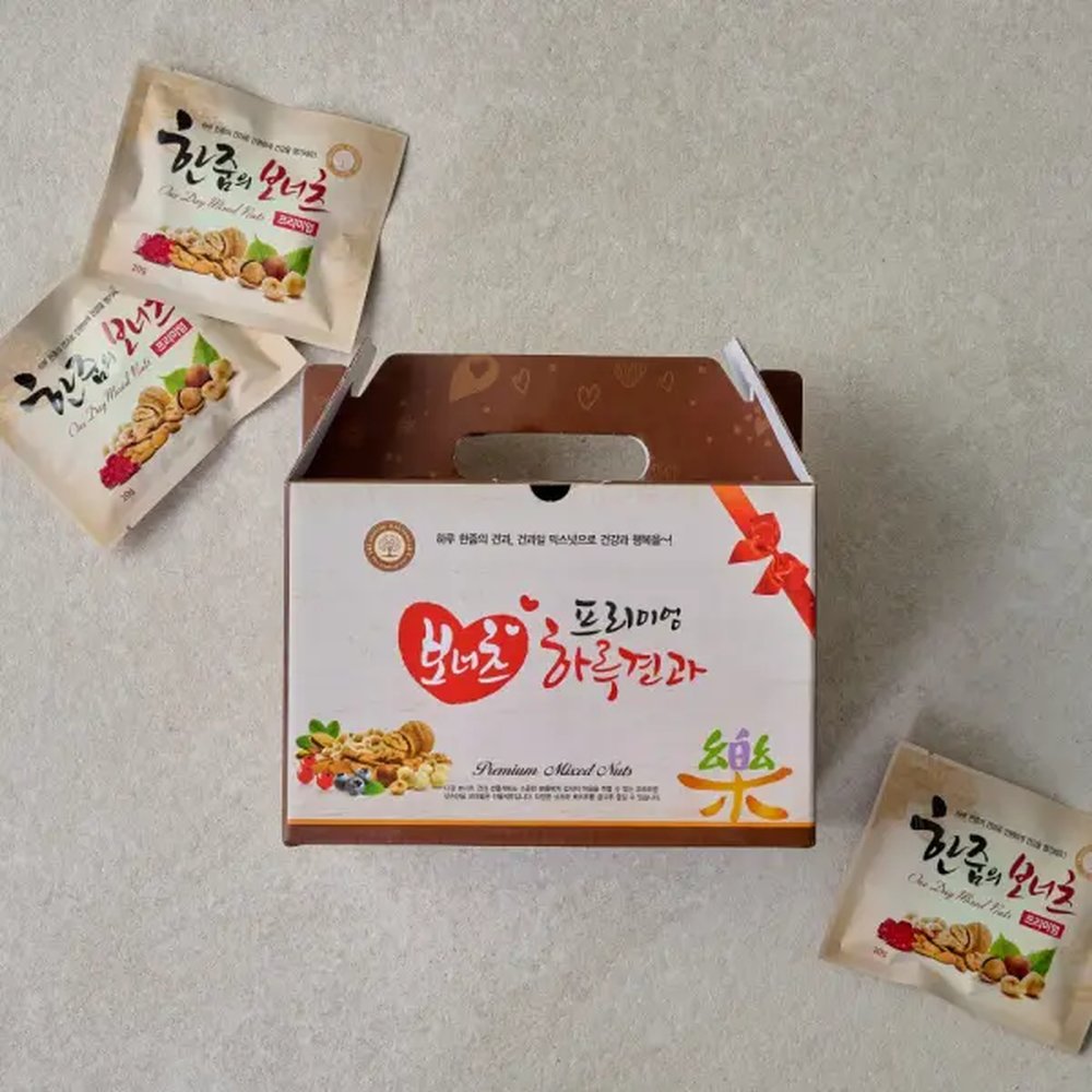 하루견과 한줌의 보너츠 프리미엄 믹스너츠 20g x 15봉 21,480원