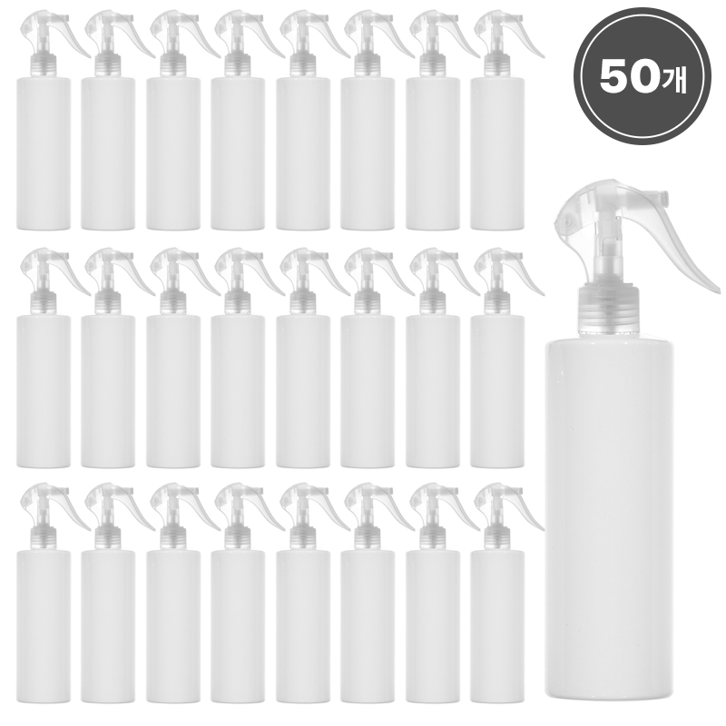 [50개묶음판매] 미니건스프레이용기(L형) 100ml 120ml 150ml 200ml 250ml 300ml 500ml, 50개 48,510원