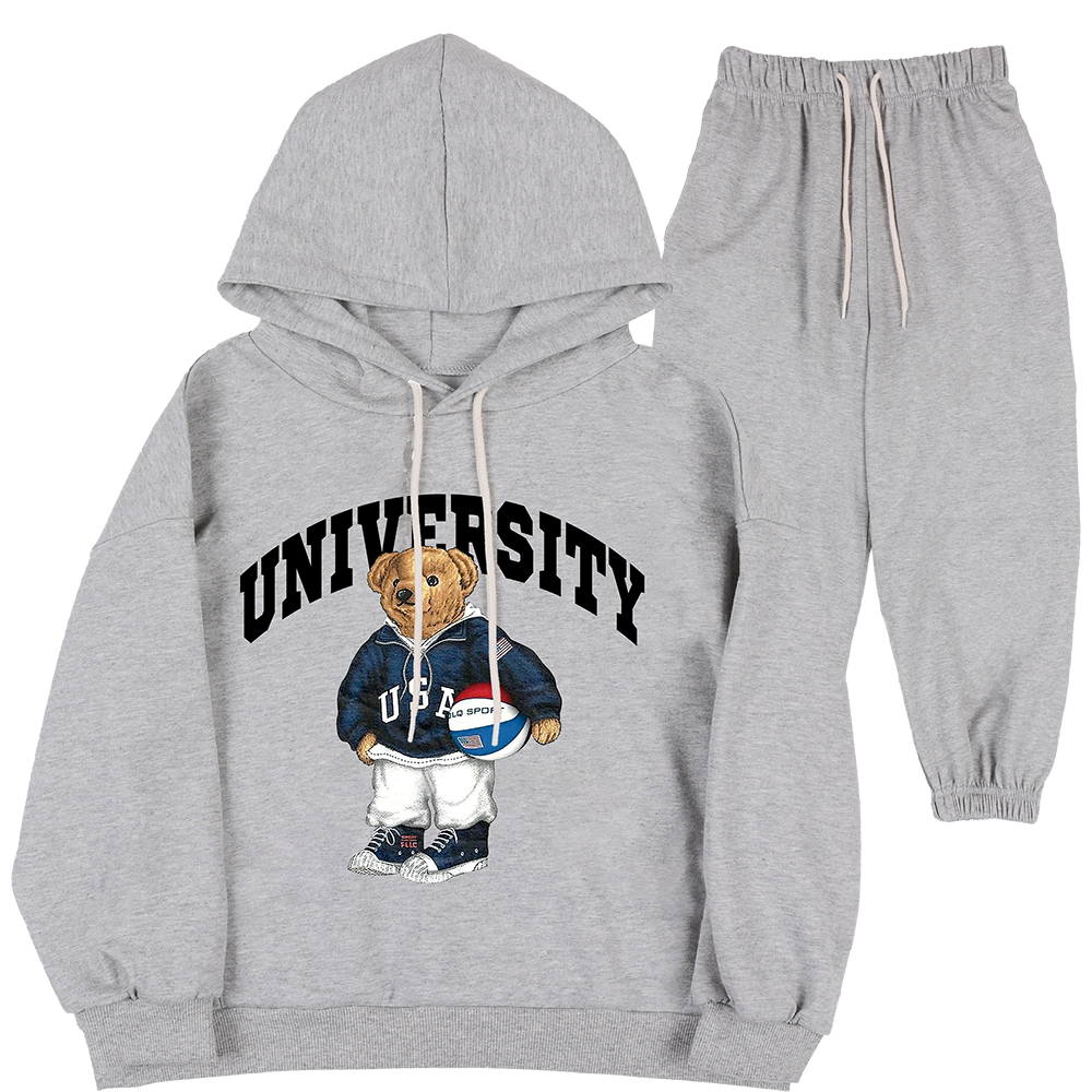 마고주니어 오버핏 농구곰 주니어 후드티 상하복세트 국내생산 아동 키 120 130 140 150 160 38,600원