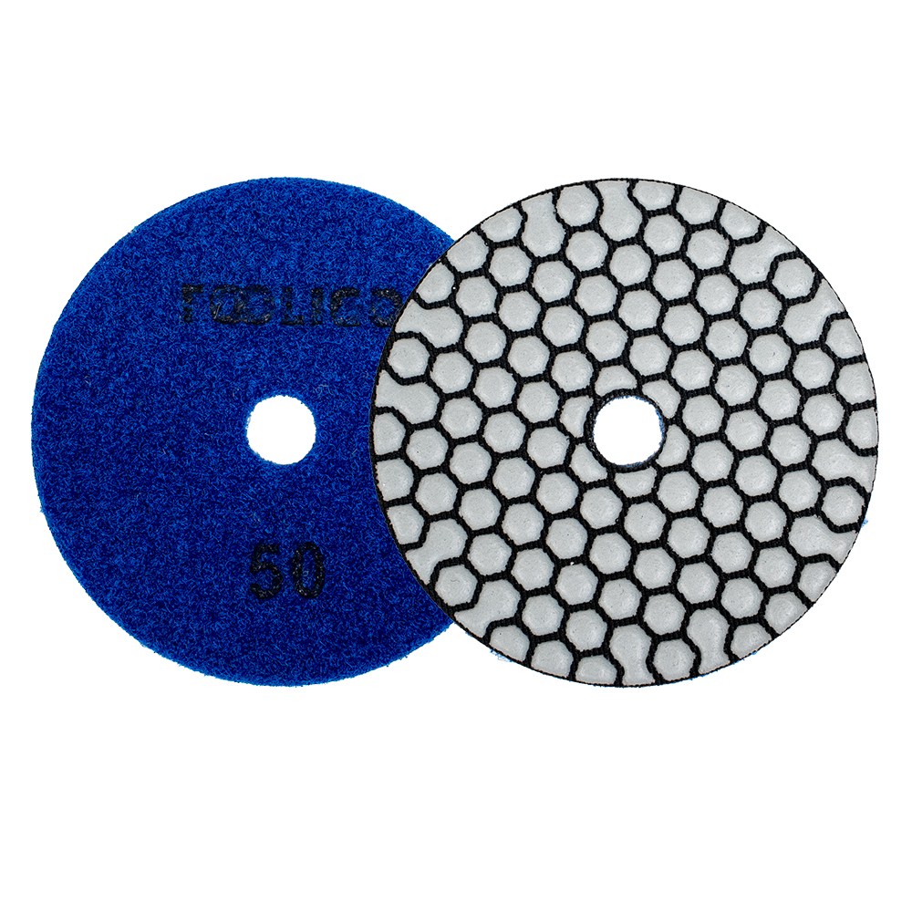 툴리고 건식 연마 패드 4인치 50방 100mm 샌딩 타일 면갈이 바닥 제거, 2개 7,400원