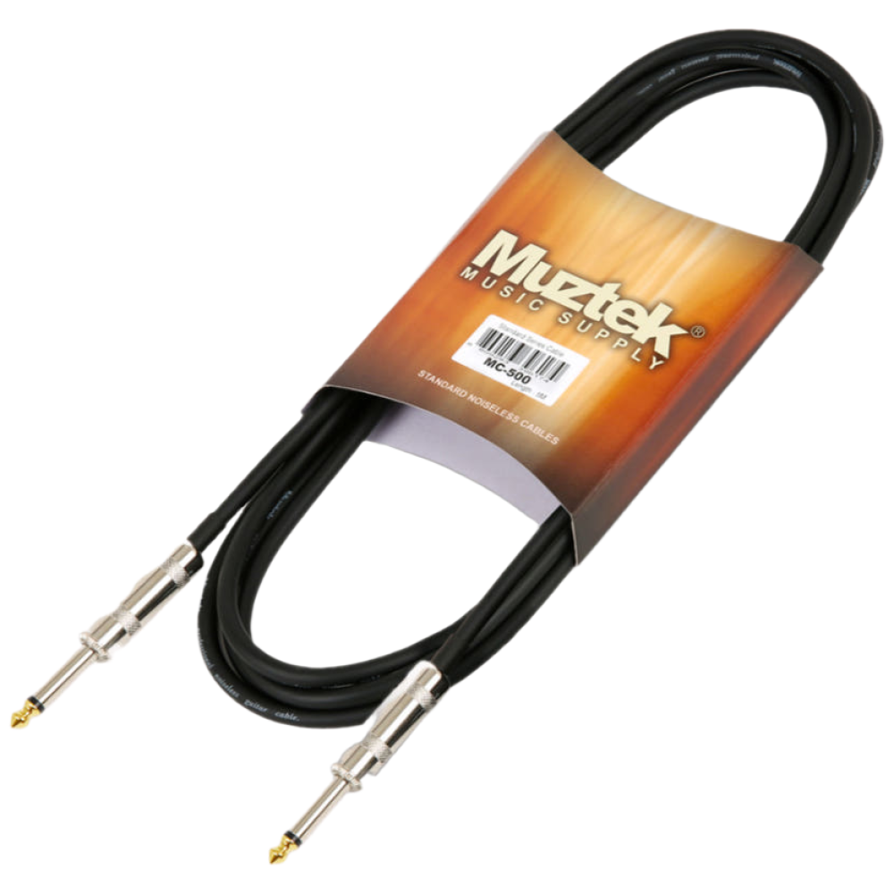 일렉 베이스 기타 전용 케이블 짹 3m 뮤즈텍 국산, 1개 9,500원