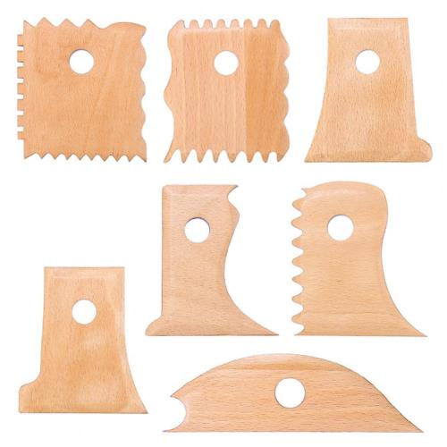 도자기 만들기 장난감 전동 물레 체험 세트 나무 도구 구색 세라믹 점토 조각 쉐이핑 용 7 리브 20,160원