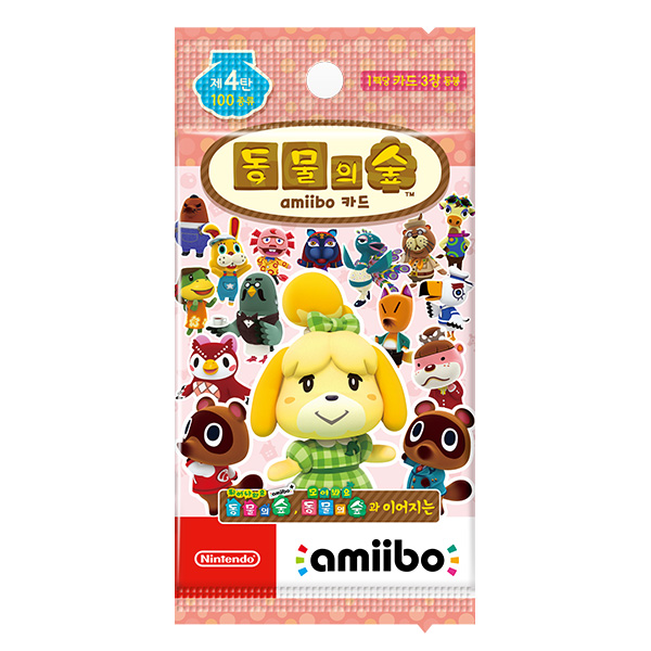닌텐도 동물의숲 아미보카드 4탄 16,690원