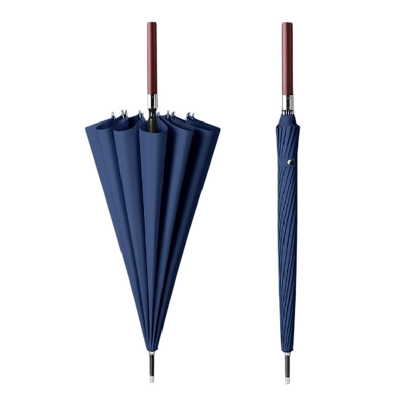 일상가 16K 강풍 태풍 바람에강한 튼튼한 고급형 자동 대형 원목손잡이 장우산 23,900원