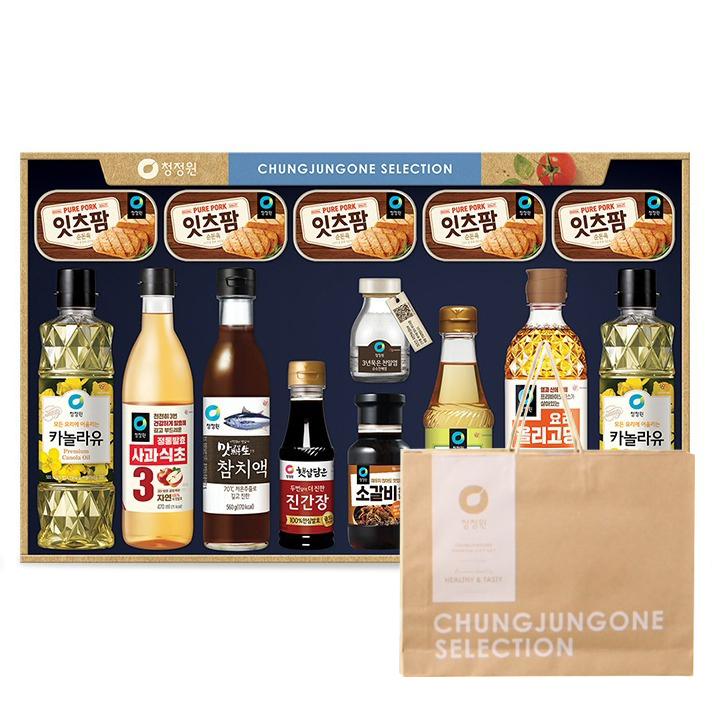 청정원 행복 C호 선물세트 + 쇼핑백, 1세트 65,360원