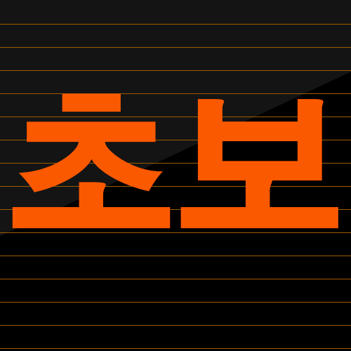 초보운전 스티커 심플한 간단한 초보, 오렌지 14,000원